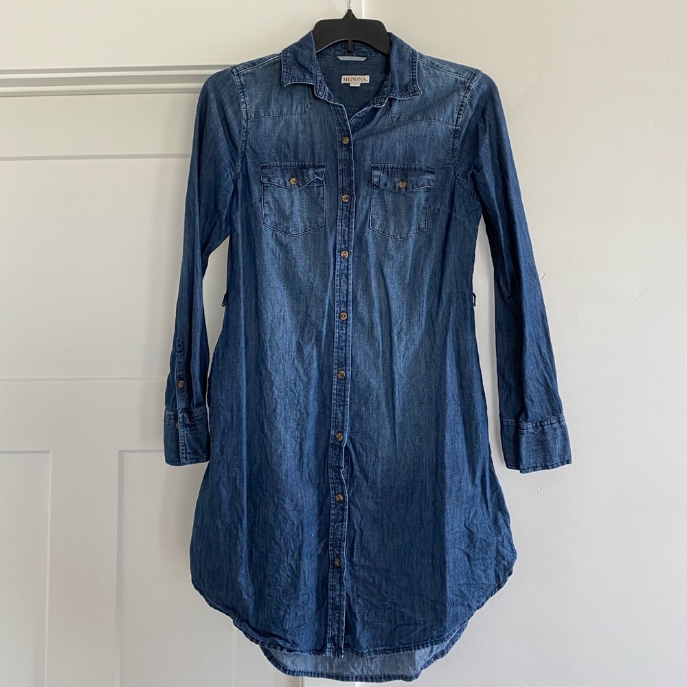 Target Denim Button Dress